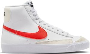 Nike Mid '77 sneakers wit rood