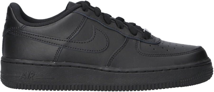 Nike Kids Air Force 1 Gs Low Black Black Black Shoes grade school 314192 009