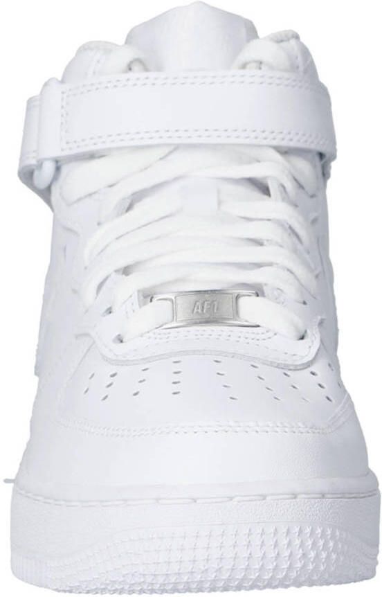 Nike Air Force 1 Mid basisschool Schoenen White Leer Textil Foot Locker - Foto 3