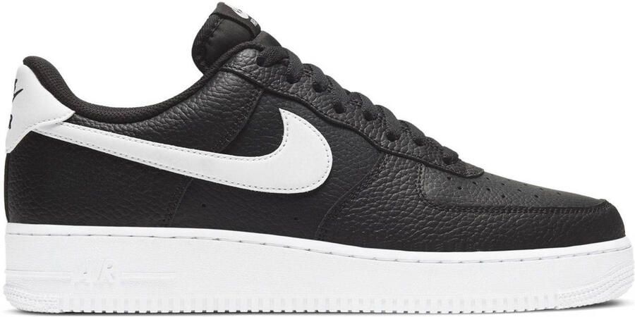 Nike Air Force 1 (gs) Basketball Schoenen black white maat: 36.5 beschikbare maaten:36.5