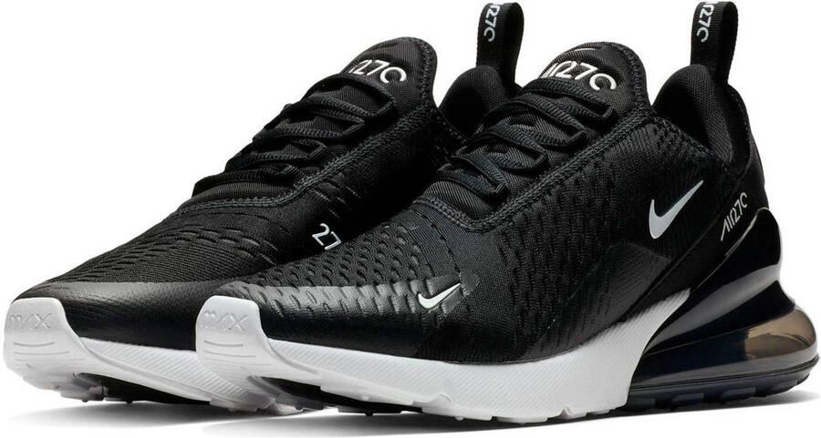 Nike Air Max 270 (gs) Running Schoenen black white-anthracite maat: 37.5 beschikbare maaten:36.5 37.5 38.5 - Foto 3