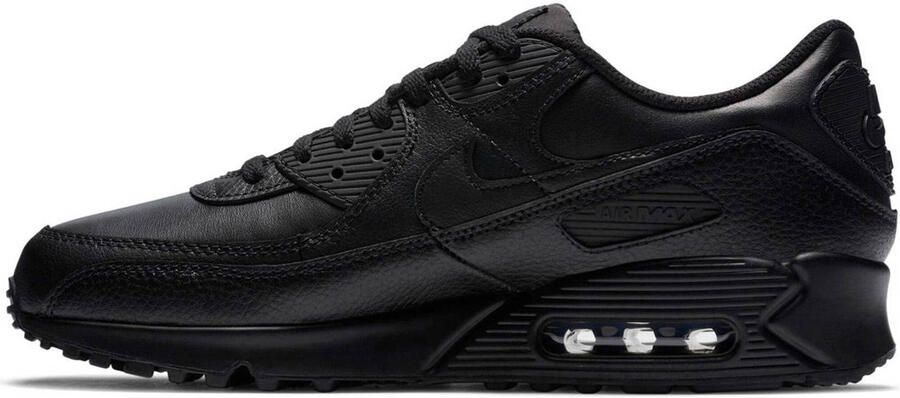 Nike Air Max 90 Sneakers Zwart Leer - Foto 2