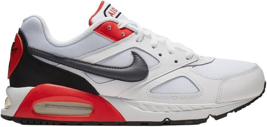Nike Air Max IVO leren sneakers wit antraciet rood