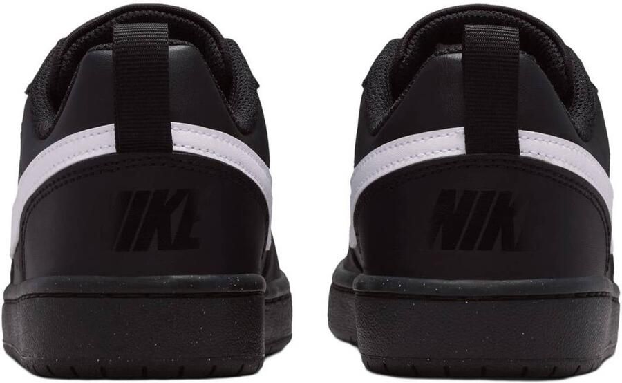 Nike Court Borough Low Recraft sneakers zwart wit Imitatieleer - Foto 2