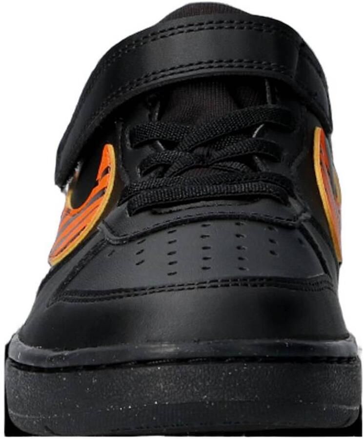 Nike Court Borough Low sneakers zwart oranje Imitatieleer - Foto 2