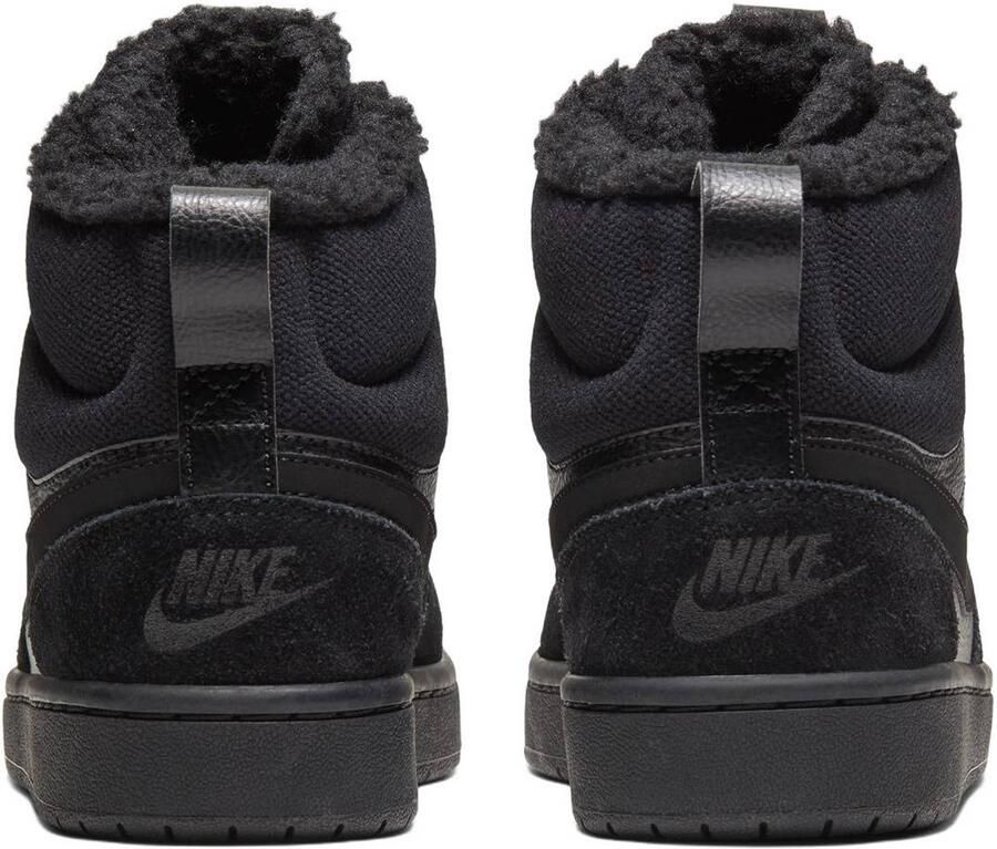 Nike Court Borough Mid 2 leren sneakers zwart Leer Effen - Foto 2