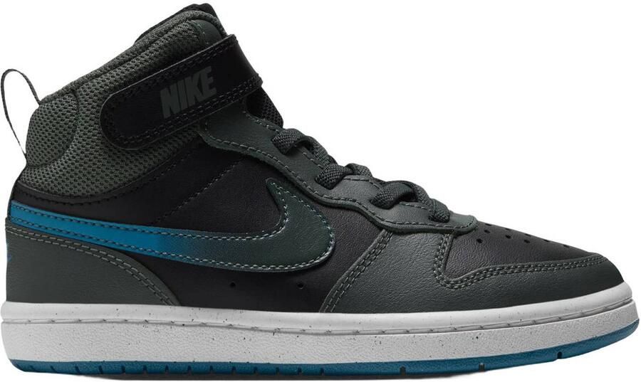 Nike Court Borough Mid 2 sneakers groen blauw zwart