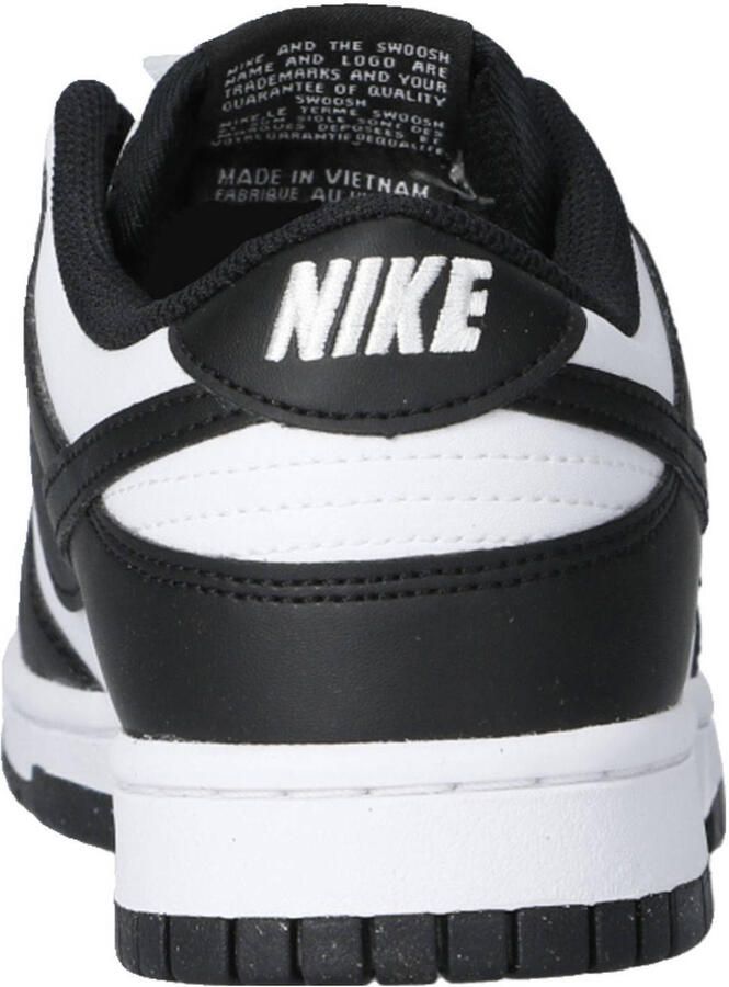 Nike Kinder Sneakers Dunk Low BG Panda Wit Zwart 35 5 EU Klassieke lage sneakers perfecte balans tussen retro stijl en dagelijks comfort. Gemaakt van natuurlijk leer