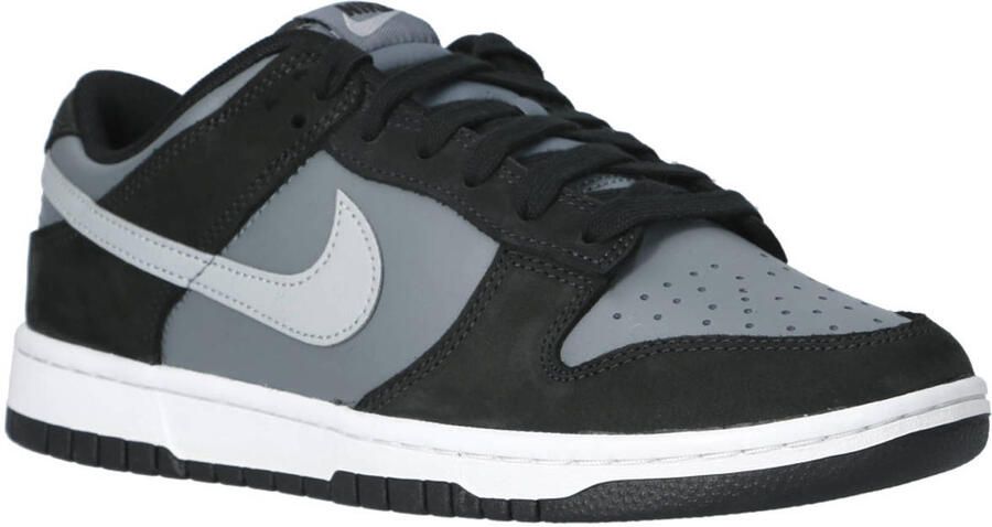 Nike Dunk Heren Schoenen Zwart Maat: 45.5 Leer Foot Locker - Foto 2