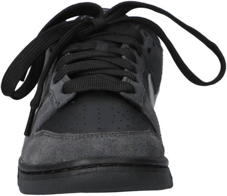 Nike Dunk Low sneakers zwart zilvergrijs
