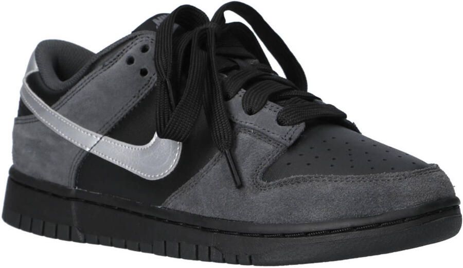Nike Dunk Low sneakers zwart zilvergrijs - Foto 2