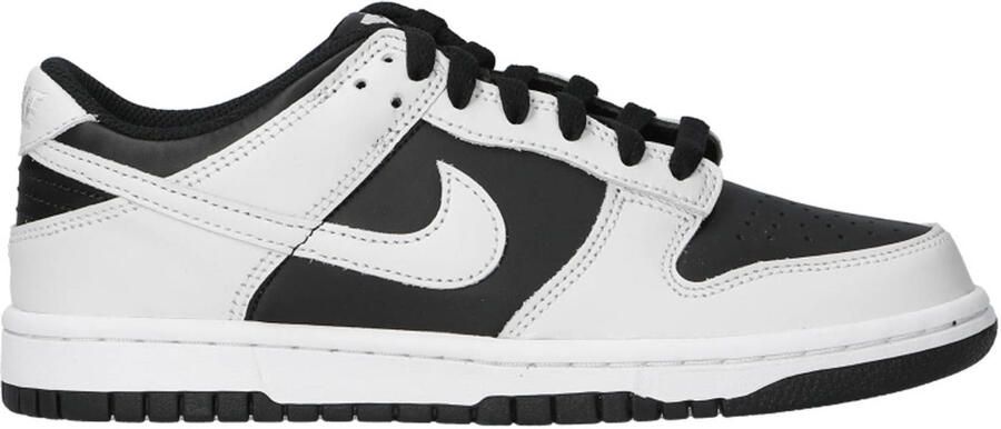 Nike Dunk Kindersneakers Zwart Mesh Synthetisch