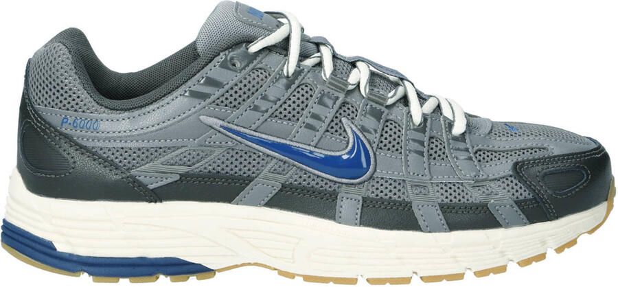 Nike P-6000 Sneakers Grijs Mesh Synthetisch