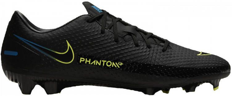 Nike Phantom GT Academy FG MG Sr. voetbalschoenen zwart felgeel kobaltblauw