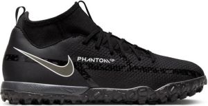 Nike Jr. Phantom GT2 Academy Dynamic Fit TF Voetbalschoenen voor kleuters kids (turf) Zwart