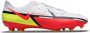 Nike Phantom GT 2 Academy FG Voetbalschoenen Heren White Volt Bright Crimson Heren - Thumbnail 1