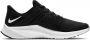 Nike Quest 3 hardlloopschoenen zwart wit grijs - Thumbnail 1