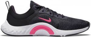 Nike Renew In Season Tr 11 fitness schoenen zwart roze paars