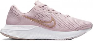 Nike Renew Run 2 hardloopschoenen offwhite brons-roze