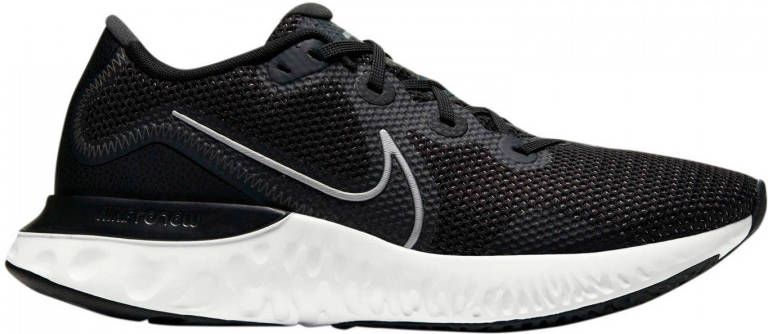 Nike Renew Run hardloopschoenen zwart zilver wit
