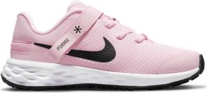 Nike Revolution 6 FlyEase Eenvoudig aan en uit te trekken kleuterschoenen Roze