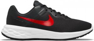 Nike Revolution 6 Next Nature hardloopschoenen zwart rood antraciet