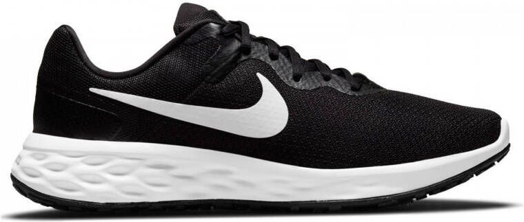 Nike Revolution 6 Next Nature hardloopschoenen zwart wit grijs