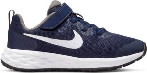 Nike Revolution 6 NN sneakers donkerblauw wit zilver