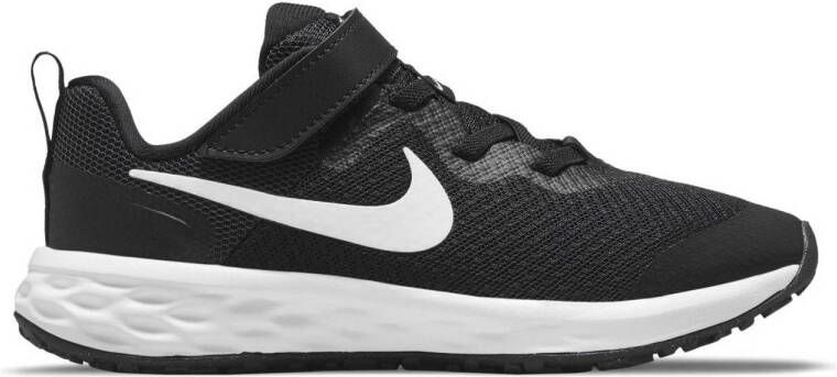 Nike Revolution 6 NN sneakers zwart wit grijs