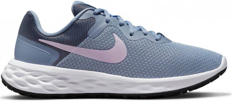 Nike Revolution 6 sneakers grijsblauw zwart blauw