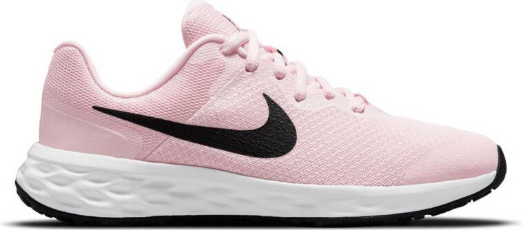 Nike Revolution 6 sneakers lichtroze zwart