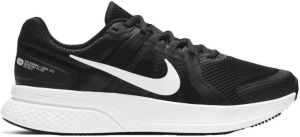 Nike Run Swift 2 Mannen Sportschoenen Black White-Dk Smoke Grey