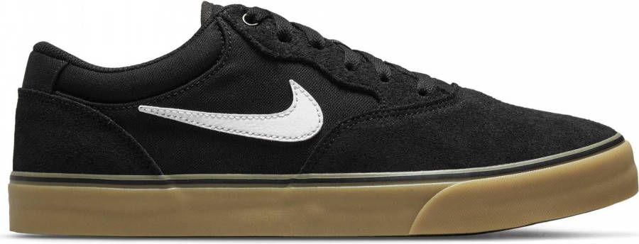 Nike SB Chron 2 Skateschoen Black Black Gum Light Brown White Heren
