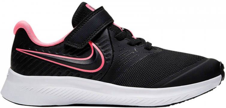 Nike Star Runner 2 (PSV) sneakers zwart/roze - Schoenen.nl