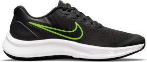 Nike Star Runner 3 sneakers antraciet zwart groen