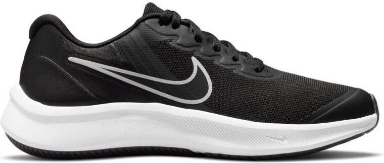 Nike Star Runner 3 sneakers zwart grijs wit