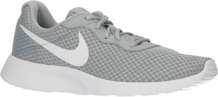 Nike Tanjun Heren Sneakers Wolf Grey White-Barely Volt-Black