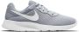 Nike Tanjun Dames Sneakers Wolf Grey White Barely Volt Black - Thumbnail 1