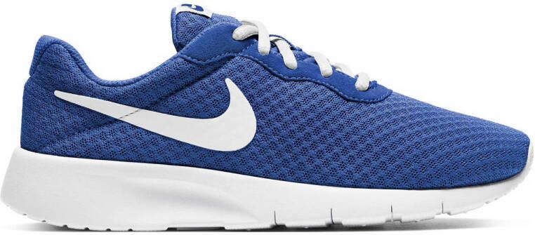 Nike Tanjun Sneakers Kinderen Blauw Wit