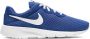 Nike Tanjun Sneakers Kinderen Blauw Wit - Thumbnail 1