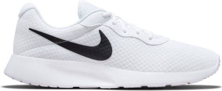 Nike Tanjun Sneakers White Black Barely Volt Heren