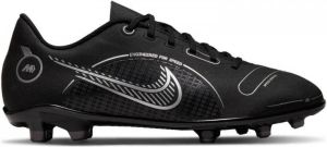 Nike Jr. Mercurial Vapor 14 Club MG Voetbalschoenen voor kleuters kids (meerdere ondergronden) Black Medium Ash Metallic Silver