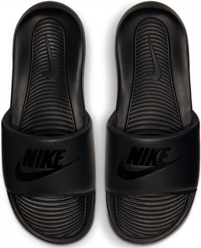Nike Victori Slippers Heren Black Black Black- Heren Black Black Black