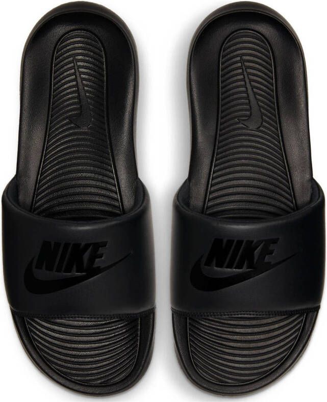 Nike Victori Slippers Heren Black Black Black- Heren Black Black Black