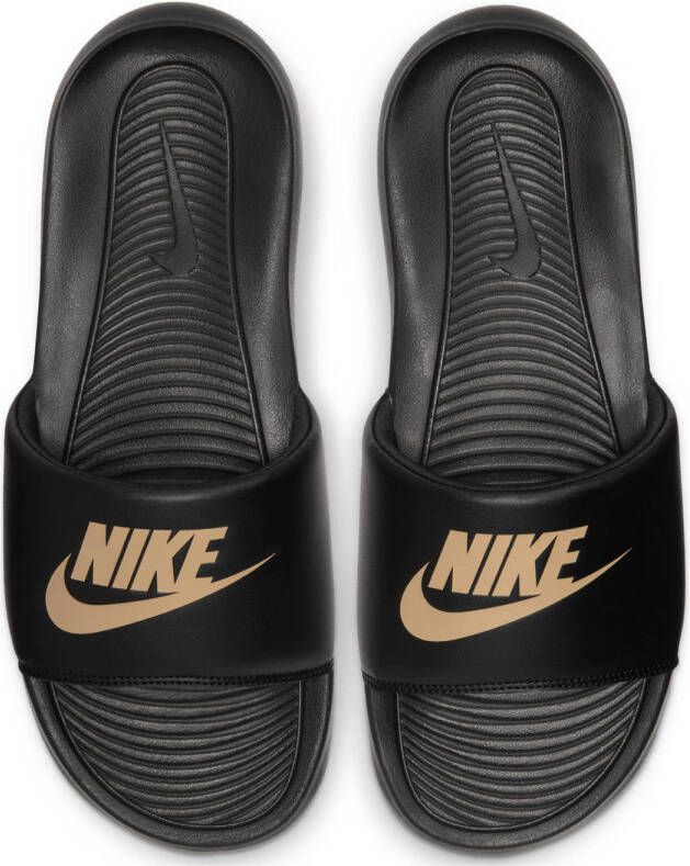 Nike Victori One Slippers Zwart Goud - Foto 1