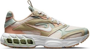 Nike Zoom Air Fire sneakers lichtroze wit licht oranje