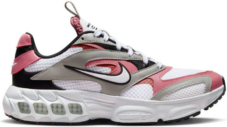 Nike Zoom Air Fire sneakers wit zwart roze