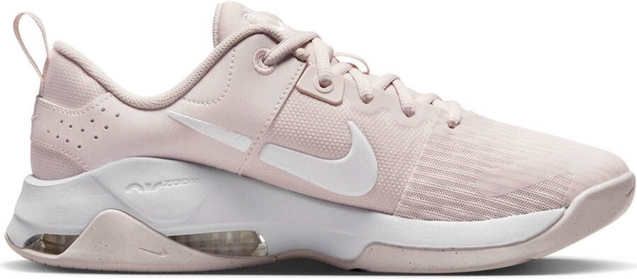 Nike Work-outschoenen voor dames Zoom Bella 6 Barely Rose Diffused Taupe Metallic Platinum White- Dames Barely Rose Diffused Taupe Metallic Platinum White