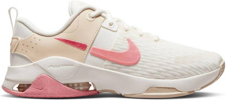 Nike Zoom Bella 6 sneakers wit roze zand