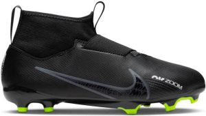 Nike Jr. Zoom Mercurial Superfly 9 Academy FG MG Voetbalschoenen voor kleuters kids (meerdere ondergronden) Zwart